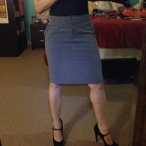 Grey Pencil skirt