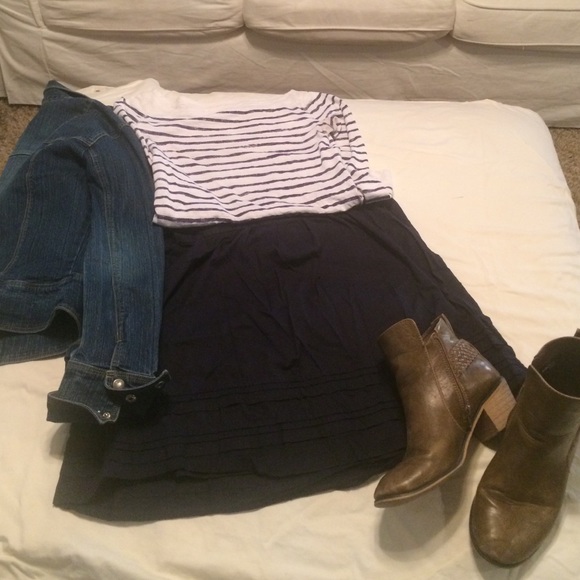 Navy Skirt