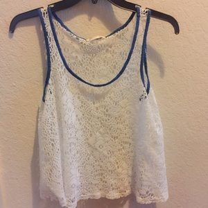 Lace tank top