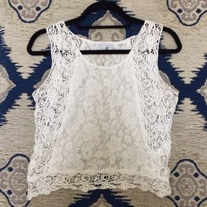 Crochet knot top size small. Worn one time only!