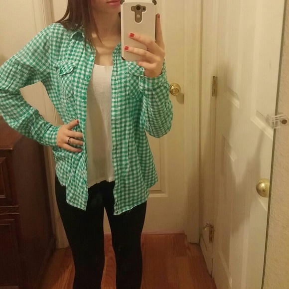 Plaid long sleeve