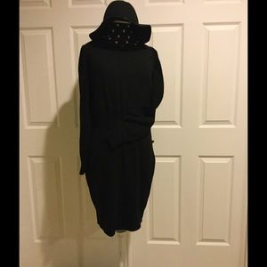 J Crew Black Knit Dress