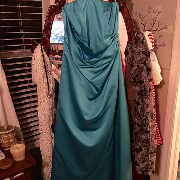 Malibu blue gown