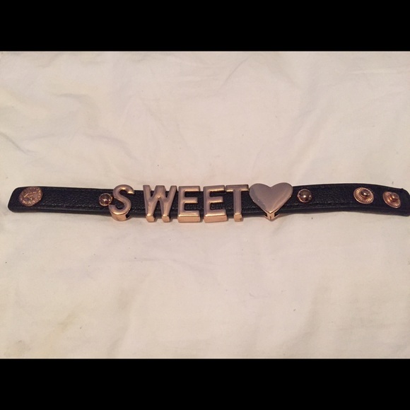 BCBG Leather Bracelet-Sweet