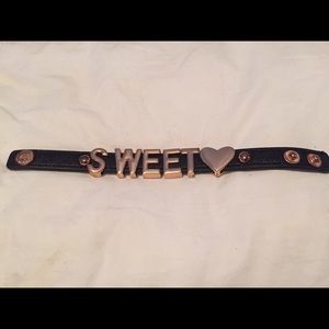 BCBG Leather Bracelet-Sweet