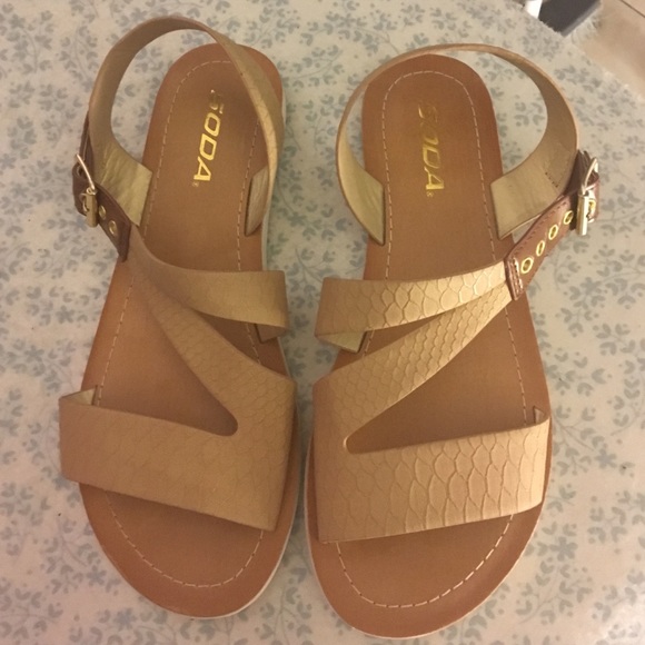 Brand new sandals!