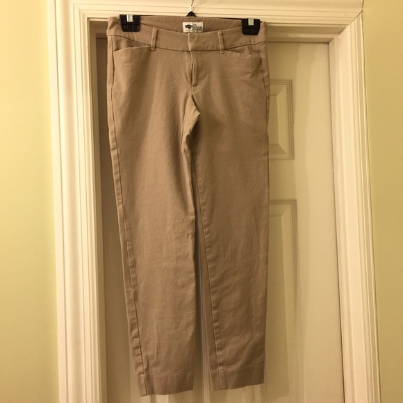 Slim Leg Khakis - Old Navy