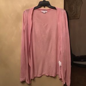 Light pink cardigan