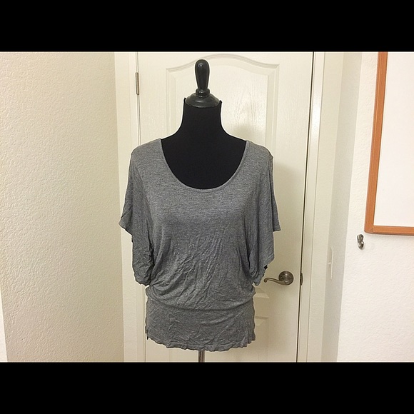 Lightly Worn Simple Elegant Gray Top