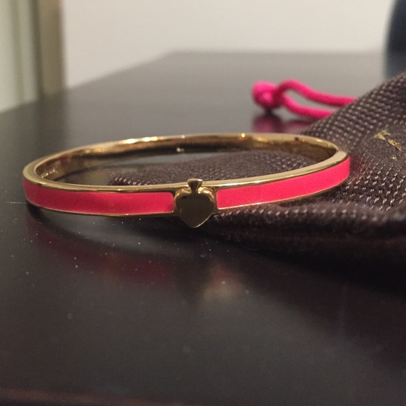 kate spade Jewelry - Gold & Pink Kate Spade Bracelet