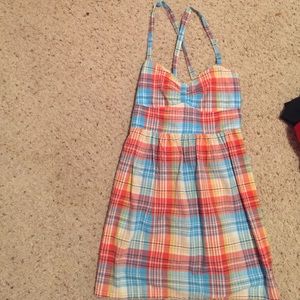 Plaid summer dress