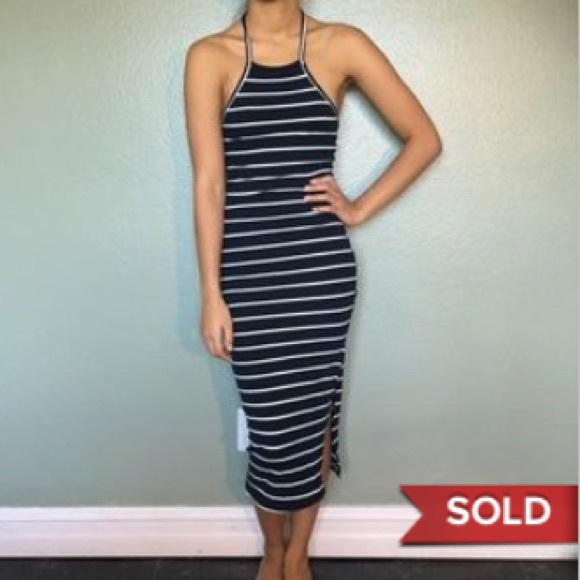 (2 dresses avilable in different color) Dresses & Skirts - Casual strip dress