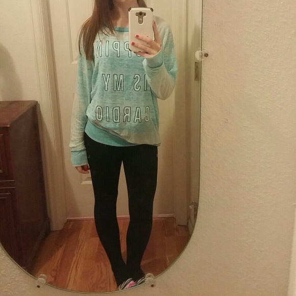 Blue sweatshirt