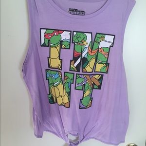 "Teenage Mutant Ninja Turtle" crop top💪🏻