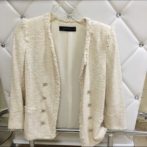 Zara Tweed jacket Small