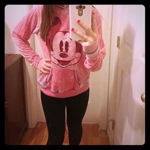Red Mickey hoodie