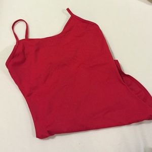 Red leotard
