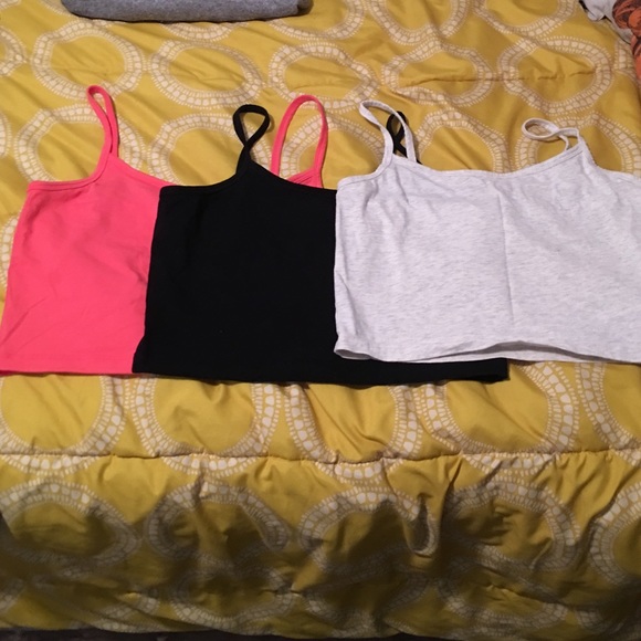 3-Pack of Crop Tanks