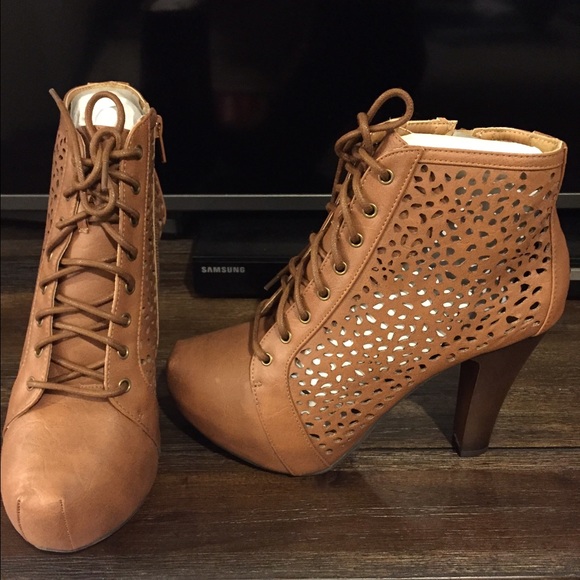 Charlotte Russe Shoes - Booties Size 8 Brand New