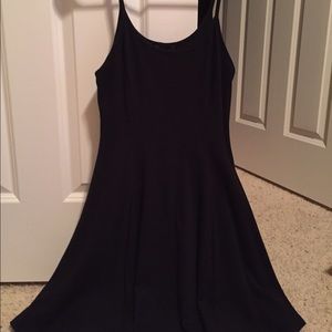 Forever 21 black skater dress