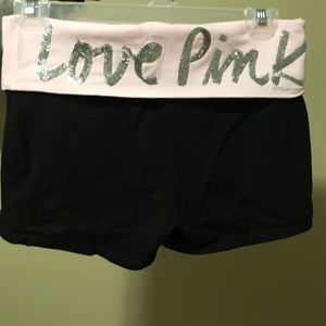 VS Pink yoga shorts