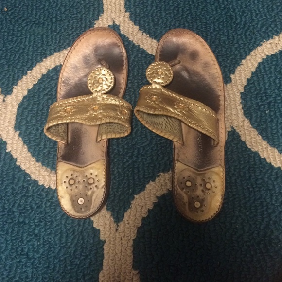 Gold Jack Rogers