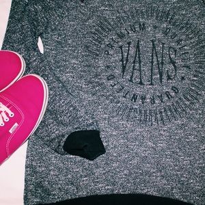 SPORTY VANS PULLOVER SWEATSHIRT