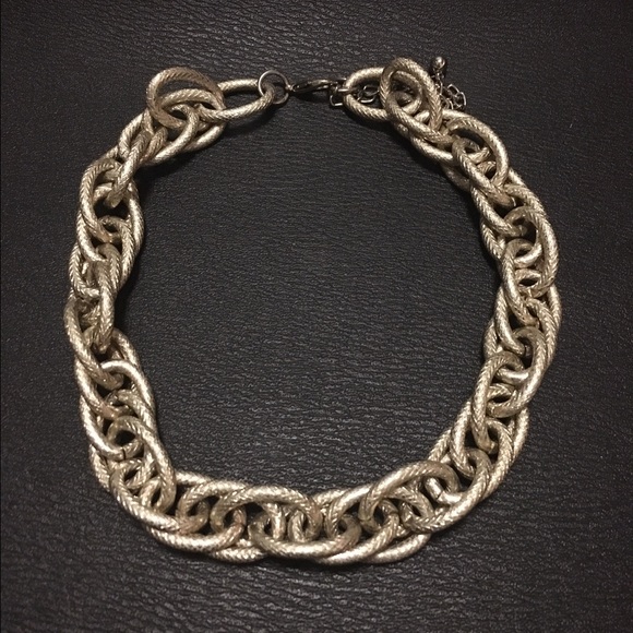 Chunky Silver Chain Necklace