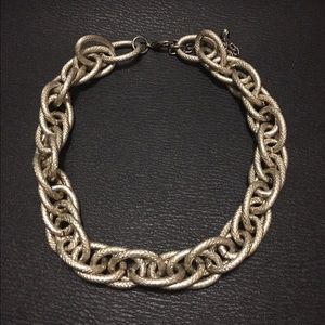 Chunky Silver Chain Necklace