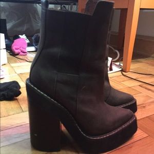 JEFFREY CAMPBELL LEATHER BOOTS