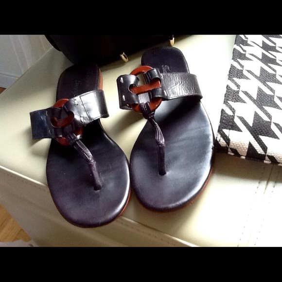 Tommy Bahama Sandals. Midnight Blue