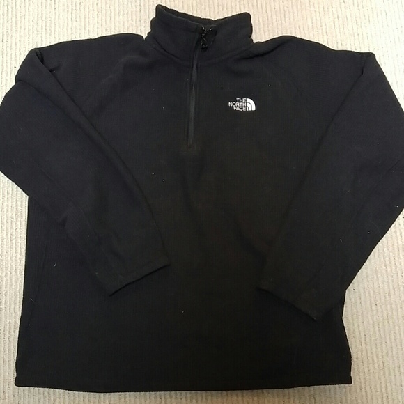 Mens North face 1/4 zip sweater