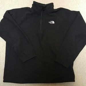 Mens North face 1/4 zip sweater