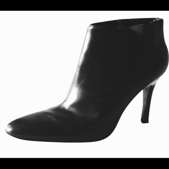 Anne Klein leather booties