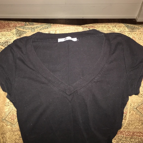 Black V neck