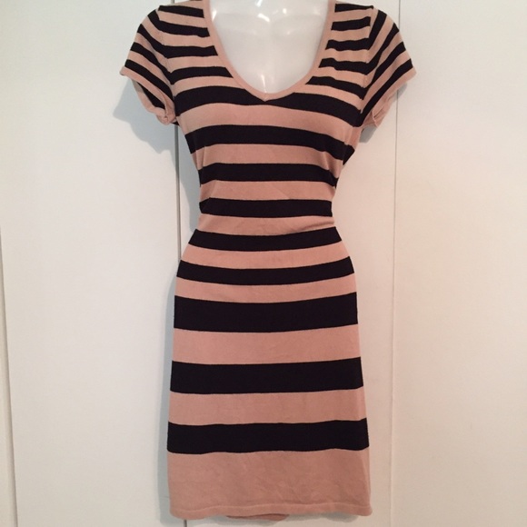 I'm In Love With Derek Striped Medium Dress