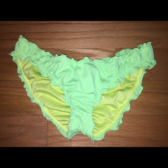 Neon Green Victoria's Secret bottom