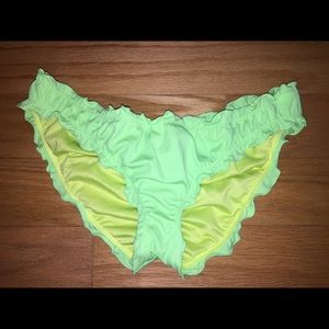 Neon Green Victoria's Secret bottom