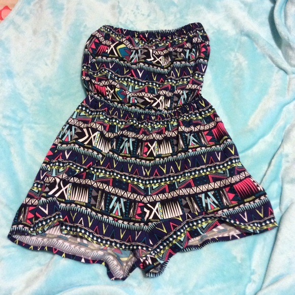 Strapless romper from H&M