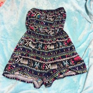 Strapless romper from H&M