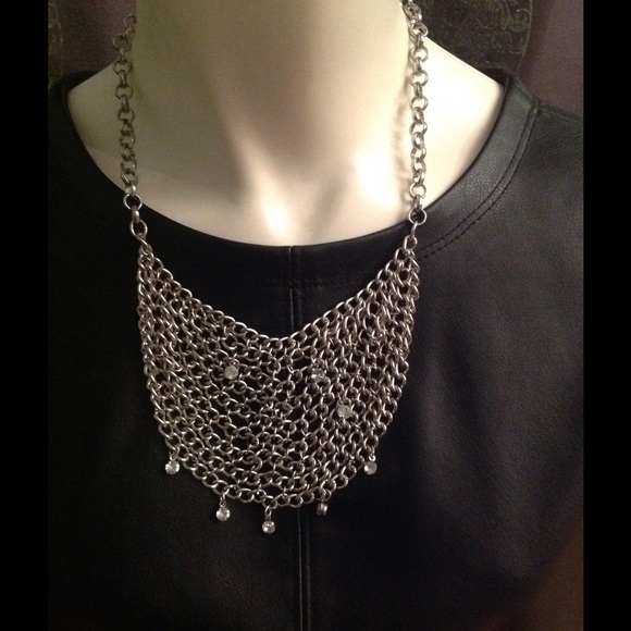 Crystal Chain Necklace 💜