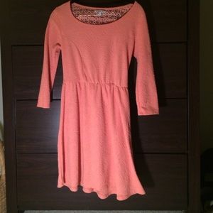Burnt orange Charlotte Russe dress