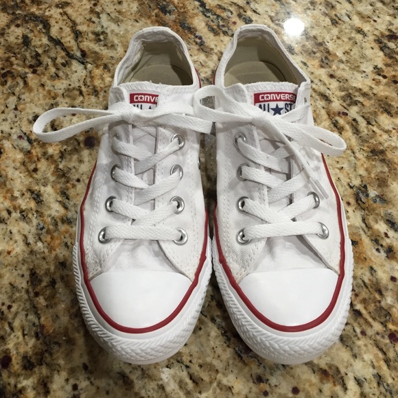 White Converse Allstar Women's 5.5