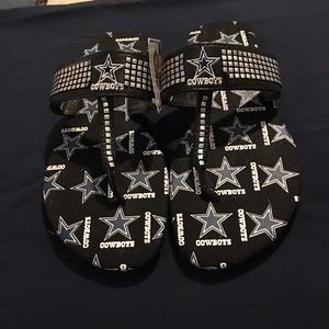 Dallas Cowboy Sandals