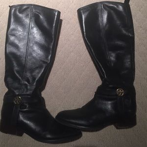 Tory burch black boots