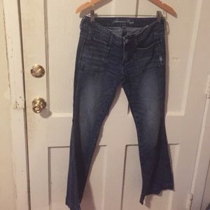 SOLD- American Eagle Dark wash Vintage Jeans