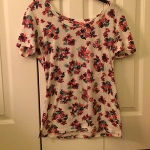 Watercolor Floral Tee