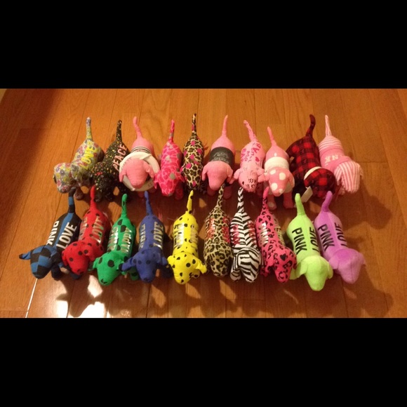 Set of 20 Victoria's Secret PINK dogs - Picture 1 of 1