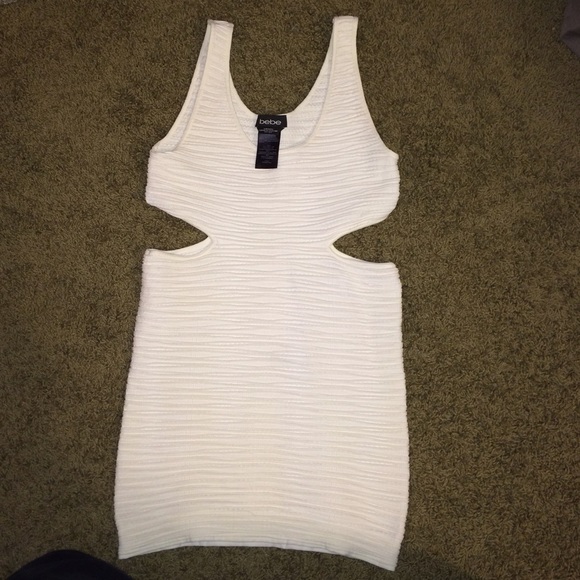 Bebe party dress with side cut outs - Picture 2 of 4