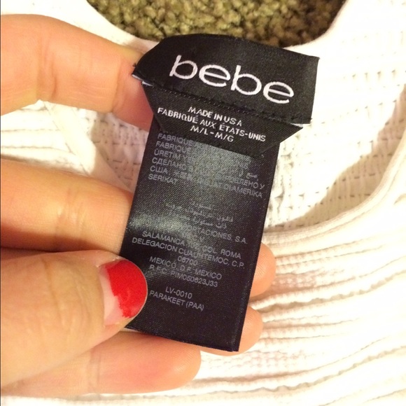 Bebe party dress with side cut outs - Picture 3 of 4